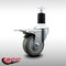Service Caster 3.5'' SS Gray Poly Swivel 1-1/2'' Expanding Stem Caster Total Lock Brake SCC-SSEXTTL20S3514-PPUB-112 - alternate 3